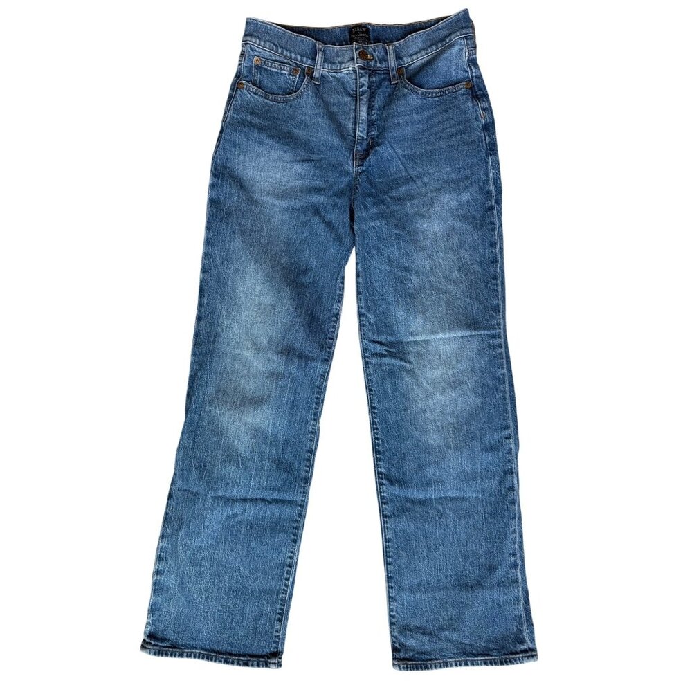 J. Crew Blue Wide Leg Jeans